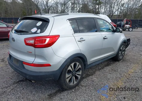 2012 Kia Sportage Sx z USA, uszkodzony, nr VIN KNDPC3A66C7276527